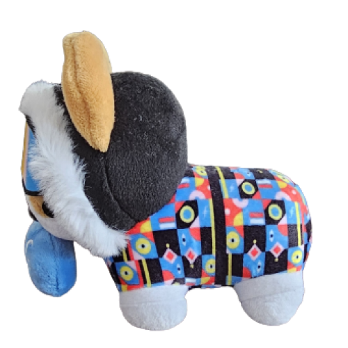 Ski Corgi Plushie