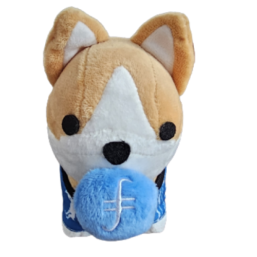 Ugly Holiday Sweater Corgi Plushie