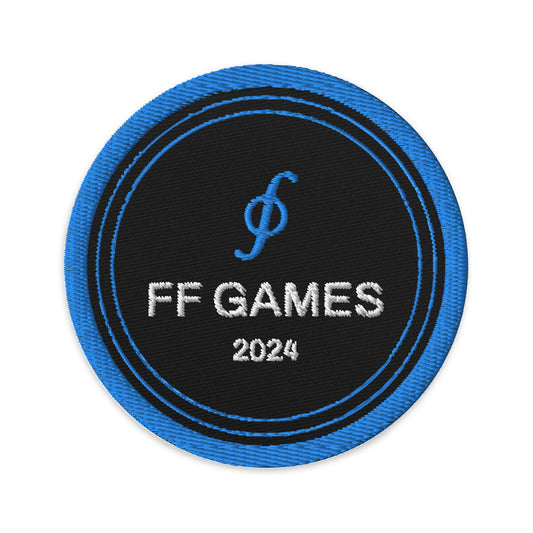 FF Games Embroidered Patches