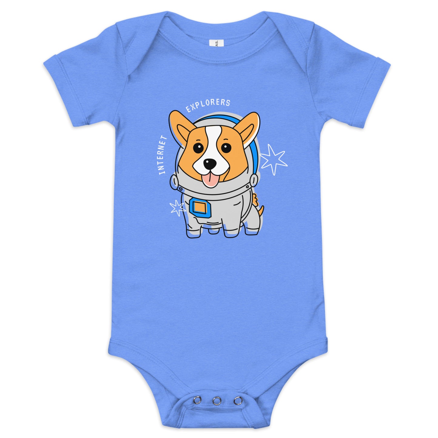 Baby Corgi short sleeve one piece