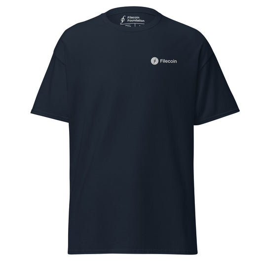 Filecoin Embroidered Navy Shirt
