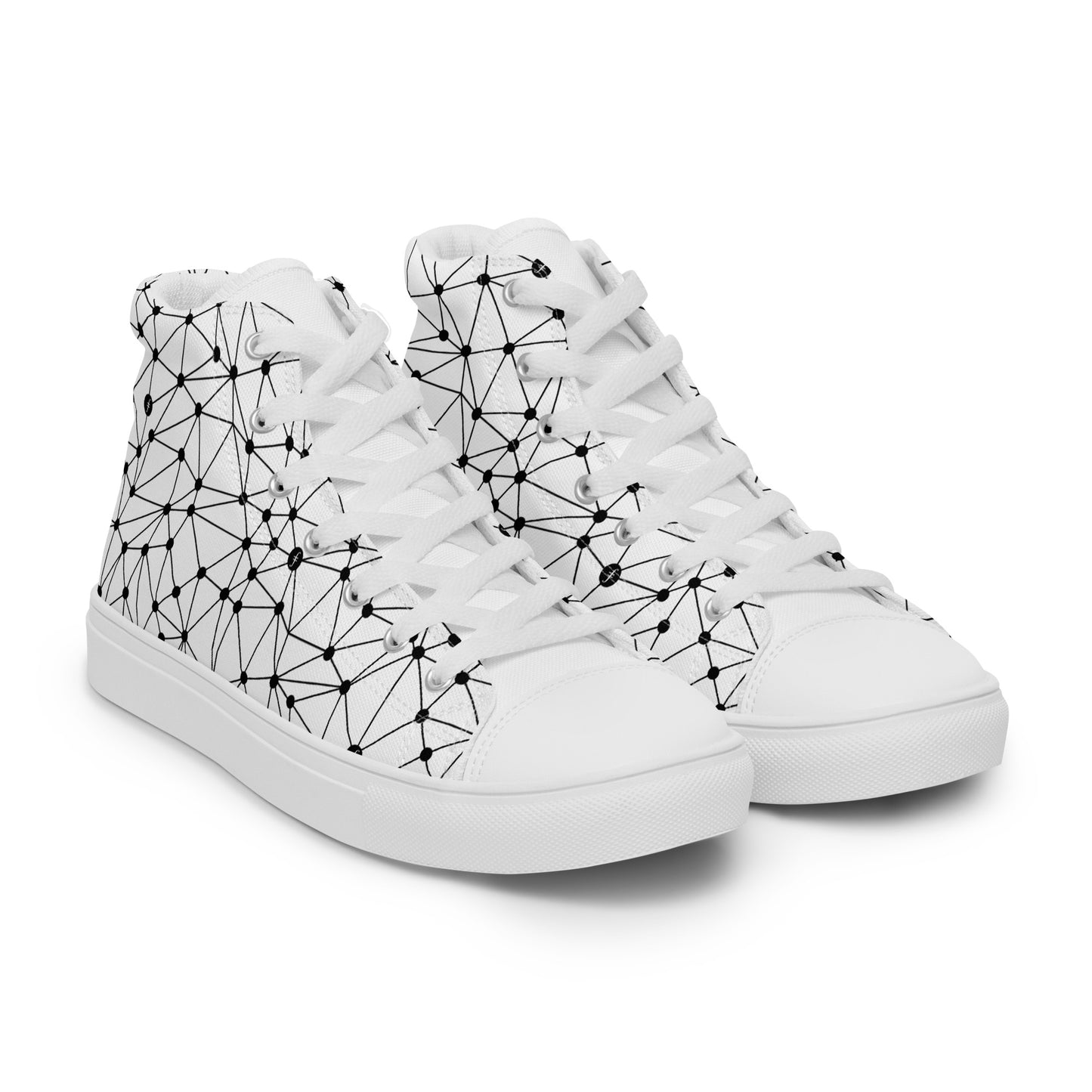 Filecoin Men’s high top canvas shoes