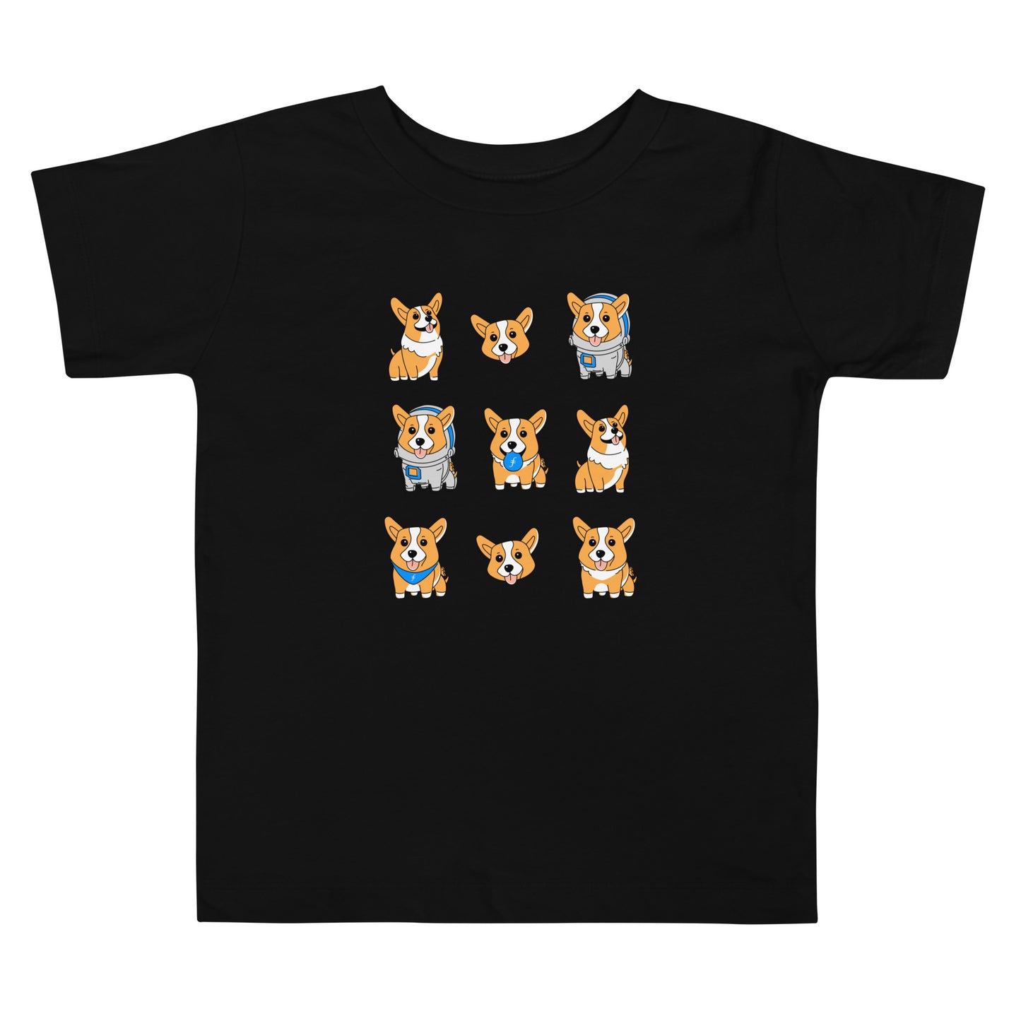 Toddler Corgi Short Sleeve Tee