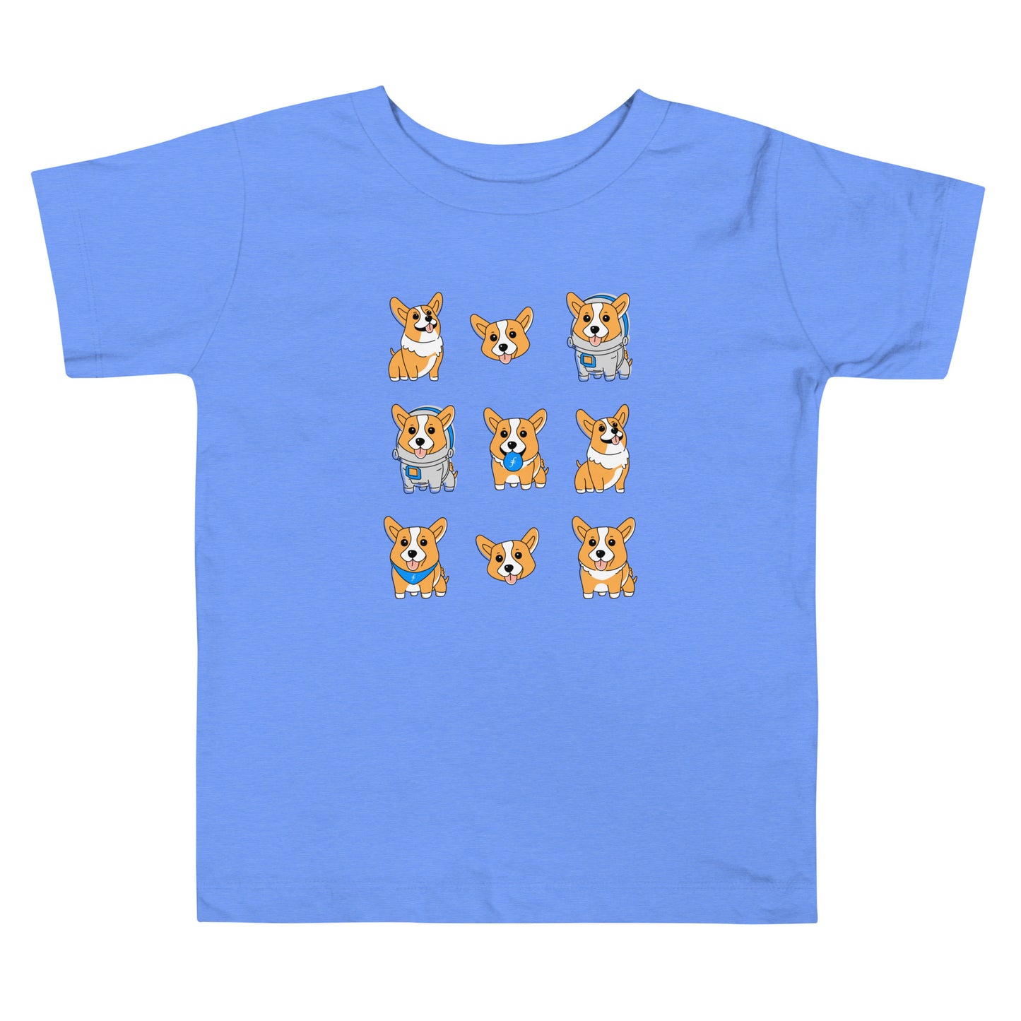 Toddler Corgi Short Sleeve Tee