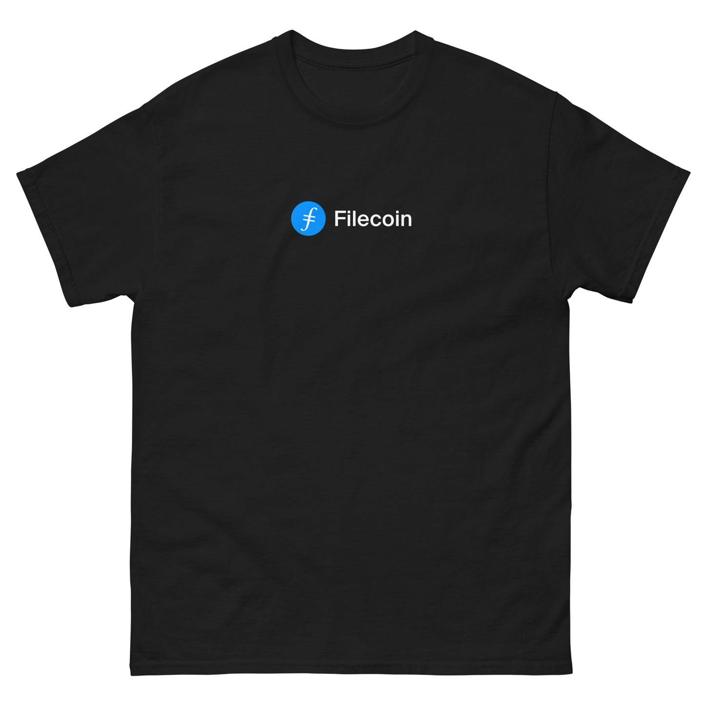 "Ask Me About Filecoin" Unisex classic black tee